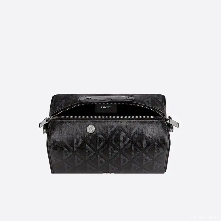 Cheap 22 Canvas Motif Lingot Dior CD Black Bag Diamond 0628 Luxury